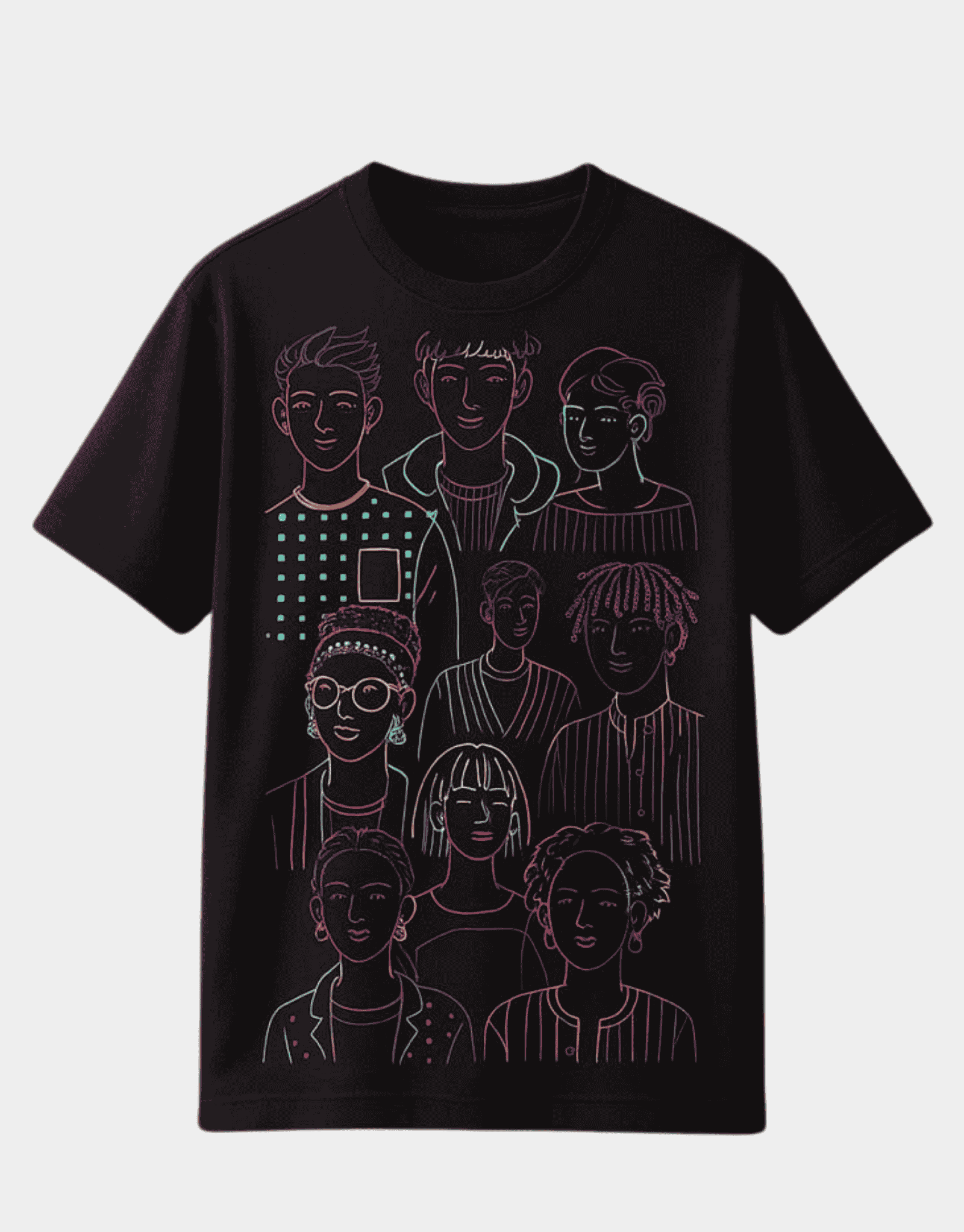 Colorful Line-Art Design